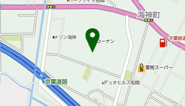 バーガーキング コーナン京葉船橋インターの地図画像