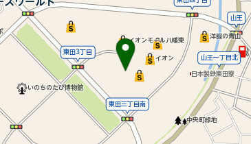 バーガーキング イオンモール八幡東の地図画像