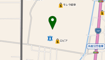 バーガーキング モレラ岐阜の地図画像