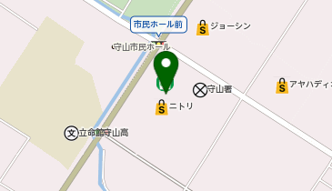 バーガーキング ハズイタウン守山の地図画像