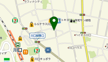 バーガーキング 川口栄町の地図画像