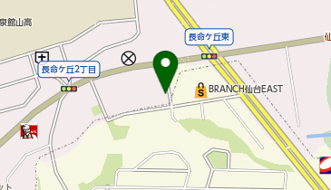 バーガーキング ブランチ仙台の地図画像
