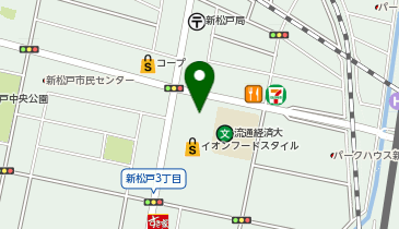 バーガーキング イオンフードスタイル新松戸の地図画像