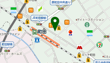 バーガーキング 町田ジョルナの地図画像