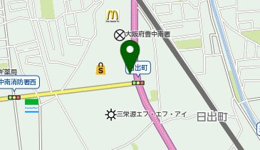 バーガーキング イオンタウン豊中庄内の地図画像