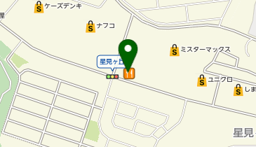 バーガーキング ミスターマックス春日の地図画像