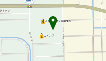 バーガーキング イオンタウン岐阜北方の地図画像