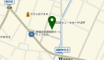 バーガーキング MEGAドン・キホーテUNY矢作の地図画像