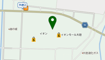 バーガーキング イオンモール大垣の地図画像