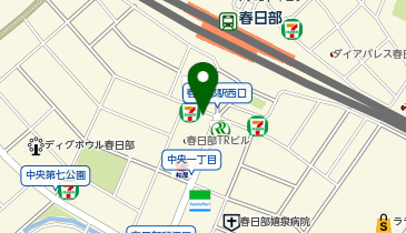 バーガーキング 春日部駅前の地図画像