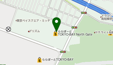 バーガーキング ららぽーとTOKYO-BAYの地図画像