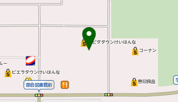 バーガーキング MEGAドン・キホーテUNY精華台の地図画像