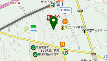 バーガーキング 仙川の地図画像