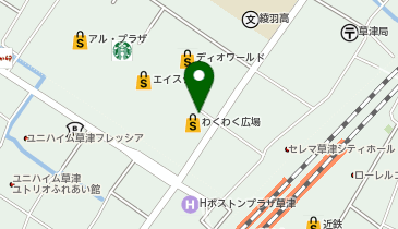 バーガーキング 草津エイスクエアの地図画像