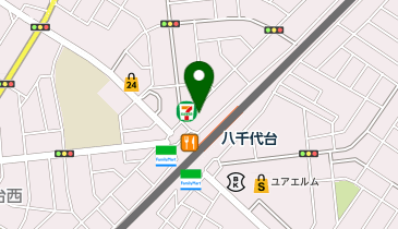 バーガーキング 八千代台駅前の地図画像