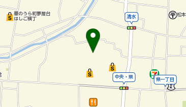 バーガーキング イオンモール松本の地図画像