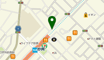 バーガーキング マーヴ妙典の地図画像