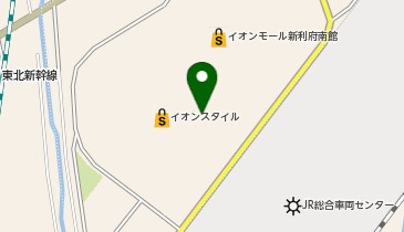 バーガーキング イオンモール新利府の地図画像
