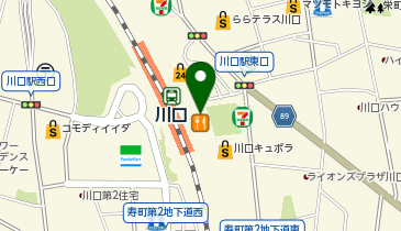 バーガーキング 川口キュポ・ラの地図画像