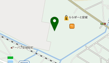 バーガーキング ららぽーと安城の地図画像