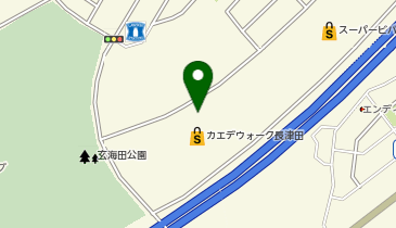 バーガーキング アピタ長津田の地図画像