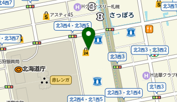 HIS北海道予約センターの地図画像