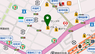 HIS静岡パルコ営業所の地図画像