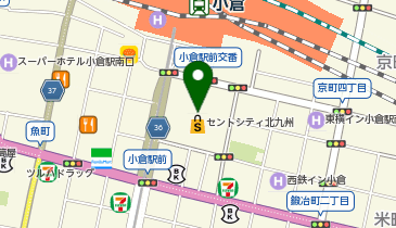 HIS 小倉本店の地図画像