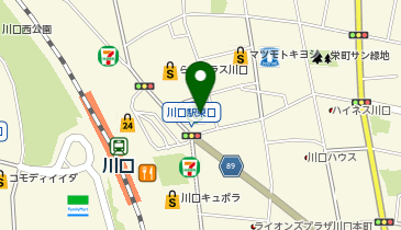 HISかわぐちキャスティ営業所の地図画像
