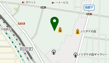 HISイオンモール名古屋則武営業所の地図画像