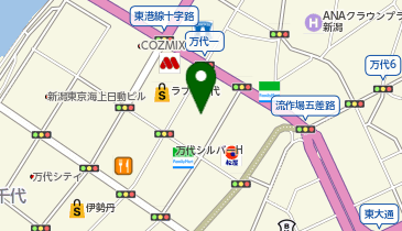 HIS 新潟万代ラブラ2営業所の地図画像