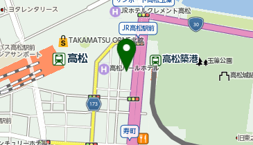 HIS高松法人営業所の地図画像
