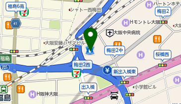 HIS 西日本ビデオチャットセンターの地図画像