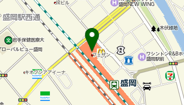 HIS盛岡法人団体営業所の地図画像