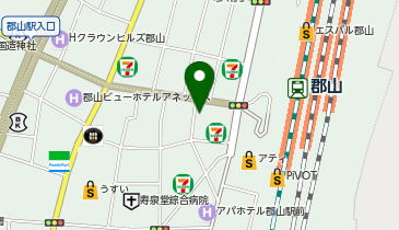 HIS郡山営業所の地図画像