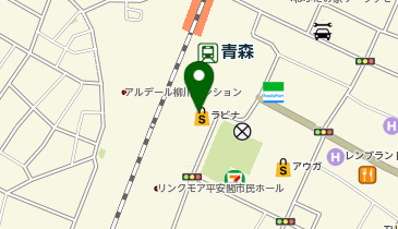 HIS青森ラビナ営業所の地図画像