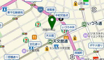 HIS鹿児島センテラス天文館営業所の地図画像
