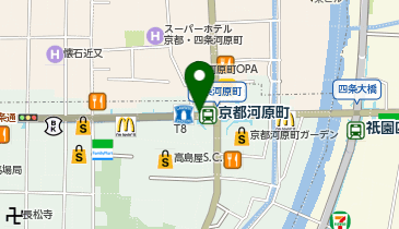 HIS 関西法人事業部 第2営業チーム 第4営業所(京都・滋賀地区企業様の旅行・団体旅行)の地図画像