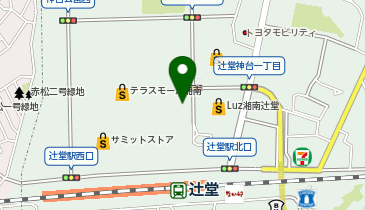HISテラスモール湘南営業所の地図画像