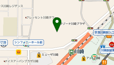 HISラゾーナ川崎本店の地図画像