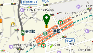 HIS浜松メイワン営業所の地図画像