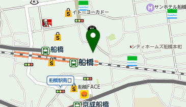HIS船橋東武営業所の地図画像