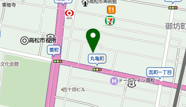 HIS高松営業所の地図画像