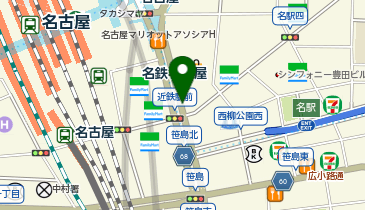 HIS名駅地下サンロード営業所の地図画像