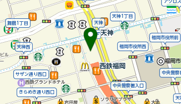 HIS 福岡パルコ営業所の地図画像
