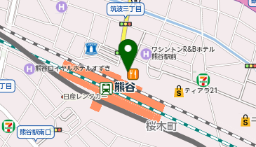 HIS熊谷ティアラ21営業所の地図画像