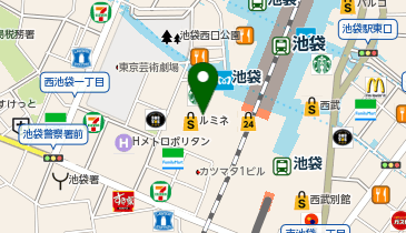 HIS池袋本店の地図画像