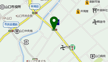 HIS 山口営業所の地図画像