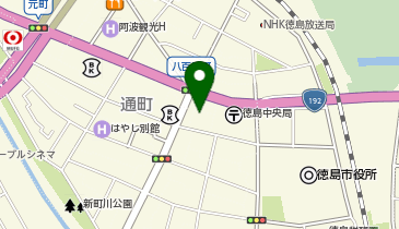 HIS 徳島営業所の地図画像
