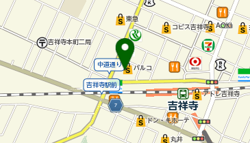 HIS吉祥寺本店の地図画像